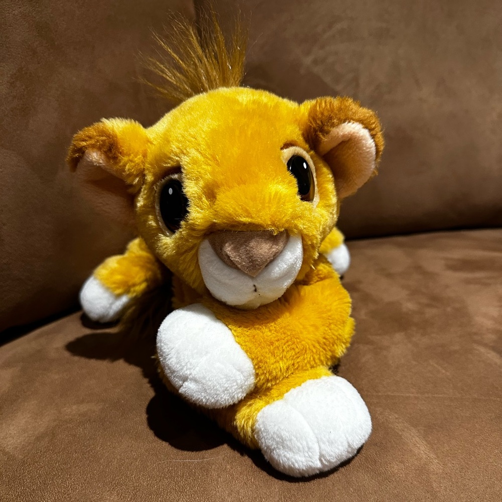 Vintage 1994 The Lion King Simba Plush